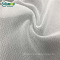 High quality OEKO woven fusible interlining tricot knitted woven fusible interlining pa double dot fusing polyester interlining